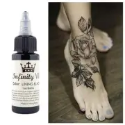 Natural Plant Based For Body Art Ink 30ml Non Toxic for Eyebrows Safe Eco