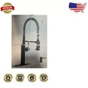 Durable Brass Kitchen Faucet with High-Performance Pull Down Sprayer Attachments