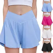 [Generic] Womens Tennis Skirt Pleated Athletic Skirts with Pockets Shorts Elastic High Waisted Golf Skort for Workout Summer 2025