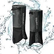 Snake Gaiters - Boot Gaiters Water Resistant | Hiking Supplies for Snowboarding, Snow Sports, Hiking, Walking Mountaineering Buniq