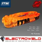 ITM 10 Ton Round 1m 2m 3m Orange Lifting Sling Hoist Rigging 10T TM9162-10010