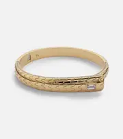 [Rainbow K] Rainbow K Prestige 18kt gold bangle with diamonds One Size gold