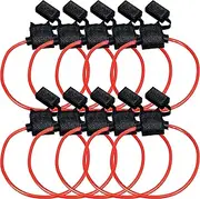 Conext Link LFH14ATC-10 Loop ATC Fuse Holder with Cover Without Fuse 10 Pack 14 Gauge