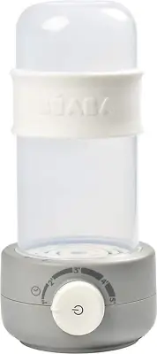 BEABA Baby Milk Second Bottle Warmer, Grey