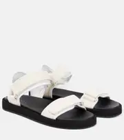 [The Row] The Row Hook and Loop leather sandals AU 7 white