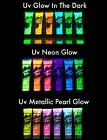 Uv Neon Glow Face Paint Uv Metallic Pearl Set Glow In The dark Set