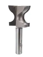 Whiteside 6046 Window Sill Edge Router Bit, 3/8" Rad, 1-7/16" L Dia and 1-1/8" L