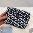 Tory Burch MIni Printed Nylon Crossbody Pouch Camera Bag~NWT~ Navy Diagonal T