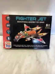 Totally Cool Toys Education DIY Assembly Toy Series Fighter Jet 199 pcs