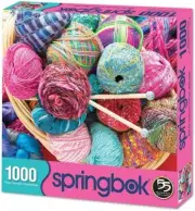 Springbok 1000 Piece Jigsaw Puzzle KNIT FIT NEW in SEALED BOX!