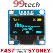 OLED Display 0.96", 128x64, Yellow Blue, I2C IIC, SSD1306, Arduino Rasp, SYDNEY
