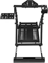 AUSWAY Upgraded SIM Racing Simulator Wheel Stand Flight Cockpit Foldable Steering Gaming Accessories Logitech Thrustmaster