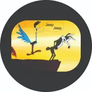 Road Runner tire cover Access Any Size