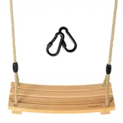 Wooden Tree Swings Tree Swing for Adults Children Kid's Wood Swing Seat with ...