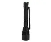 Aluminum Alloy LED Flashlight Portable Waterproof Torch for Outdoor Camping Emergency White