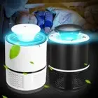 USB LED Electric UV Mosquito Killer Lamp Fly Bug Insect Repellent Black White