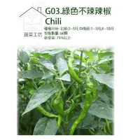 在飛比找momo購物網優惠-【蔬菜工坊】G03.綠色不辣辣椒種子(小青龍. 伏見甘長甜辣