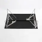 Folding Table Camping Table Foldable Lightweight Fold in Half Stable Portable