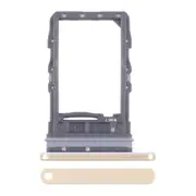 For Samsung Galaxy Z Flip6 5G F741 OEM Dual SIM Card Holder Replacement Part (Without Logo)Gold