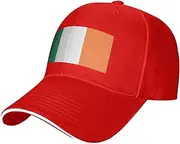 [Generic] Support Ireland Flag Hats Ireland Cap for Irish Men Women Adjustable Baseball Cap Hat