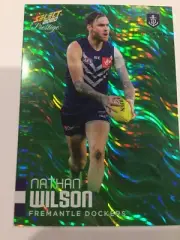 2020 Select Prestige AFL Green Parallel Fremantle Dockers Nathan Wilson #47