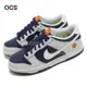 Nike 休閒鞋 Dunk Low BG 女鞋 大童鞋 灰 藍 UV熱感應 經典 低筒 FN6968-025