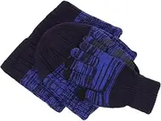 [SAFIGLE] Scarf Hat Gloves Bonnets for Warm Beanie Winter Neckerchief Scarf Winter Cap Ladies Hats Winter Hat for Men Mens Gloves Three Suit Outdoor Acrylic Elderly