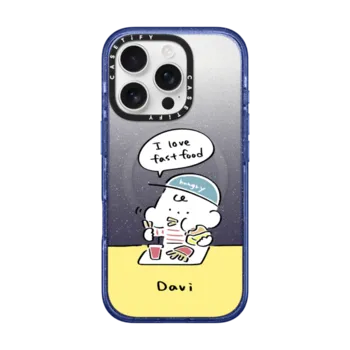 iPhone 16 Pro Impact Case MagSafe Compatible I love fast food