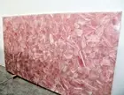 Rose Quartz Office Table, Meeting Desk Top, Quartz Stone Dining Table Decor