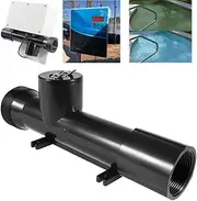 4CH4002-R Pool Cleaner Ionizer Chamber Replace, Swimming Pool Ionizer Chamber Replace for Hybrid Pool Treatment System, Cartridges Fit for Above-Ground Pool, Hot Tub/Spa, In-Ground Pool(Black)