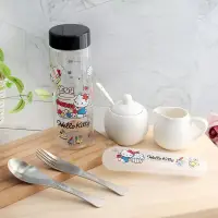 在飛比找博客來優惠-【HELLO KITTY】環保水瓶餐具組(TRITAN透明輕