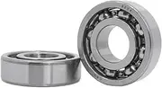 6204 Bearing 20 * 47 * 14 Mm ABEC-3 P6 2PCS for Motorcycles Engine Crankshaft 6204 Open Ball Bearings Without Grease