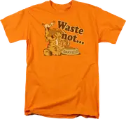 Waste Not Garfield T-Shirt