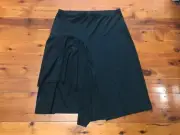 ATMOS & HERE BLACK LAURA MIDI SKIRT SZ 26 BNWT RRP $79.99