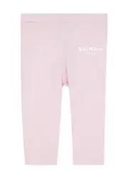 Balmain Kids Logo Stretch-cotton Leggings (9 Months) - Pink - 9 Months (9 Months) 9 MONTHS (9 months)