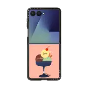 Galaxy Z Flip7 Impact Magnetic Case Ice Cream Cup