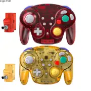 2PACK Wireless Gamecube Controller Vibration for GCN Gamecube GC Classic Wii