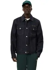 [Les Deux] Micah Selvedge Jacket in Blue