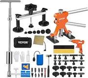 Tumopu 69 PCS Dent Repair Kit, Auto Car Body Paintless Dent Removal Tool Kit, Golden Lifter, Bridge Puller, Slide Hammer Tool Kit for Automobile Body, Washing Machine, Refrigerator