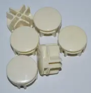 E.C.C. ECONOCO GSC/W Grid Cubbie Connector Clips (Pack of 6) Off White Color