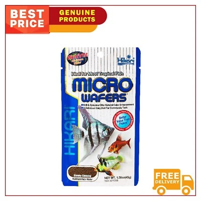 Hikari Micro Wafers Tropical Fish Food 45g Pack