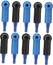 10Pcs Brake Fluid Bleeder Connector for Cars Motorcycles Easy Air Discharge Tool for Efficient Brake Oil Exchange Versatile Hose Connectors Distinctive Colors