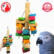 51217 Small Amazon Cluster Parrot cage Toy Cockatiel Parakeet Conure Quaker