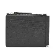 Maison Margiela Grained Leather Money Clip Wallet