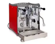 IZZO VIVI FLAT 1 GROUP ESPRESSO COFFEE MACHINE BRAND NEW RED BARISTA LATTE HOME
