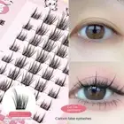 DIY Self-adhesive Lash Clusters Wispy False Eyelash Clusters Fake Lashes Girls
