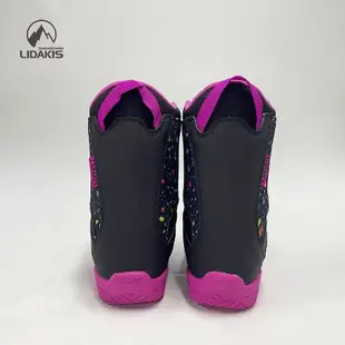【現貨精選】lidakis力達克絲21新款兒童單板鋼絲扣滑雪鞋舒適保暖防水滑雪靴