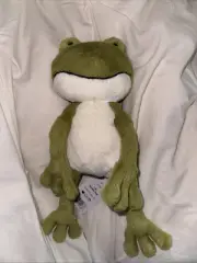 Jellycat FINNEGAN FROG Green Soft Plush Toy CUTE Stuffed Animal NEW