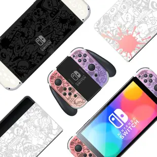 噴射戰士 Nintendo Switch OLED 痛貼 痛機貼 Splatoon switch遊戲機保護貼 可愛貼紙