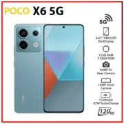 (Unlocked) Xiaomi POCO X6 5G 12GB+512GB BLUE Dual SIM Android Cell Phone
